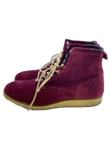 Paul Smith◆レースアップブーツ/UK7/RED/スウェード/381326//