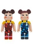 "BE@RBRICK BAPE (R) × ペコちゃん & ポコちゃん 1000％(2体セット)"4902555158754