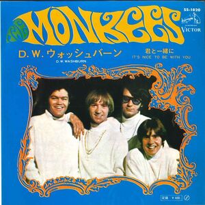 7 Monkees D.W. Washburn/Its Nice To Be With You SS1820 VICTOR /00080