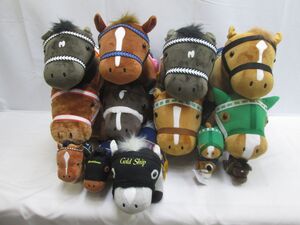 32 送180サ 0122YG01 サラブレッドコレクション ぬいぐるみ BIG 他 競走馬 競馬 中古品