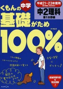 [A11251450]くもんの中学基礎がため100%中2理科第1分野編 平成21~23年度用