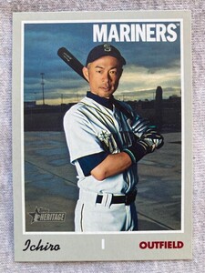 19ToppsHeritage#725 Ichiro（イチロー)