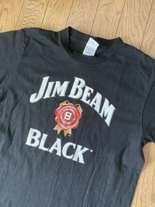 【レア】　JIM BEAM BLACK ジンビーム 半袖Tシャツ　メンズ　Sサイズ　ブラック 　非売品　BOURBON 入手困難　ハイボール　ウイスキー