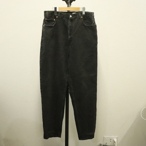 S798 90sビンテージ Levis リーバイス ブラック デニムパンツ 560■1990年代製 表記36インチ サルファブラック バギー ジーパン ジーンズ