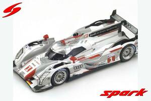 ■スパークモデル 1/43 2012 アウディR18 E-tron クワトロ #1 ルマン24h優勝