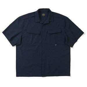 fuct (ファクト) US ナイロンシャツ 半袖 BDU NYLON SHIRT NAVY