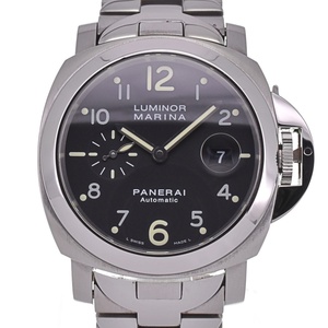 パネライ PANERAI PAM00164 ルミノール マリーナ デイト 自動巻き メンズ 美品 D#130457