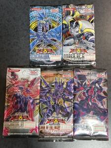 遊戯王☆ZEXAL ゼアル☆未開封５パック☆新品・希少・絶版