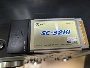 NTT 無線LANカード SC-32KI 中古