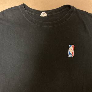 ◆即決送料込み◆アメリカ古着 NBAXバカルディゴールドコラボTシャツXL◆ビッグサイズバスケットボールビンテージヴィンテージアドバタイズ