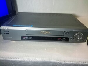 【ジャンク】SONY　ソニー　VHSビデオデッキ　SLV-FT5 1999年製 　ビデオカセットレコーダー　⑥