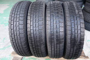 ９分山 スタットレス 145/80R13 ダンロップ WINTER MAXX01 ４本 B189