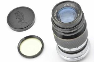 Leica Elmar 9cm F4 Black ライカ エルマー ブラック Lマウント L39 フィルター ( 0 ) キャップ Leitz Wetzlar ライツ ドイツ製 9/4 90 40