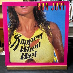 Bon Jovi ボン・ジョヴィ【Slippery When Wet = ワイルド・イン・ザ・ストリーツ】Mercury 28PP-1025