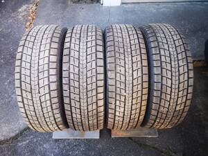  ☆1円スタート!バリ山! 23年 ダンロップ ウインターマックス SJ8 265/65R17 4本 265/65-17 スタッドレス SUV プラド ハイラックスサーフ