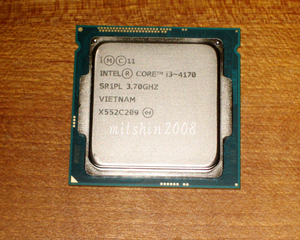 Intel Core i3 4170 3.7GHz LGA1150 Haswell Refresh 動作確認済 クリックポストなら送料185円 [No.254]