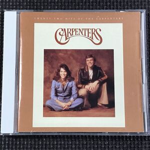 カーペンターズ　青春の輝き～ベスト・オブ・カーペンターズ　全22曲　CD　 THE CARPENTERS TWENTY TWO HITS OF