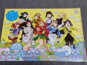 ☆クリアファイル☆ 劇場版 ラブライブ サンシャイン Over The Rainbow 前売り特典 非売品　集合柄 /P01