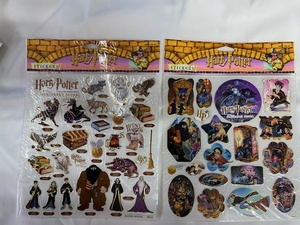 ハリーポッター ステッカー 2種 HARRY Potter STICKERS 店番 X-416-110