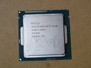 ◎Intel Pentium G3240 SR1K6 3.10GHz Haswell LGA1150 2コア 2スレッド (Ci0694)