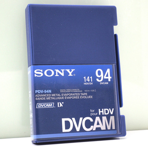 1本 SONY PDV-94N スタンダード DVCAM テープ 94分 業務用テープ 未使用 ソニー 141 HDV / DV 94 DVCAM