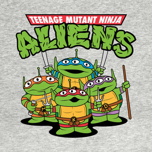 【Tシャツ】　『Ninja Aliens』　タートルズ　S／M／L／XL