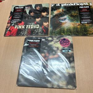 Pink Floyd リマスター盤　LP3枚セット　Piper At The Gate Of Dawn , Saucerful Of Secret , Obscured By The Clouds