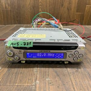 AV5-331 激安 カーステレオ MDプレーヤー MEH-P055 DEMK018424JP MD FM/AM 本体のみ 簡易動作確認済み 中古現状品