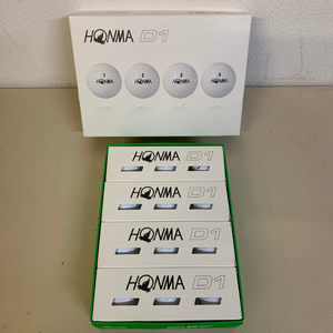 HONMA GOLF D1 ホワイト ゴルフボール 12球 白色 本間ゴルフ ほんまごるふ Golf balls【285