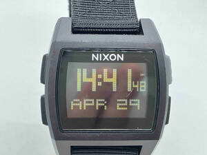 nixon ニクソン BASE TIDE 風防キズ有り クォーツ 腕時計