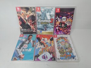 sr1234 167 Nintendo Switch ゲームソフト 6本セット ソフト ゲーム ニンテンドースイッチ まとめ売り 現状品 中古