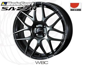 Weds Sport SA-27R WBC R 18インチ×9.5J +45 5H-100 φ65 ホイール ウェッズスポーツ 0074180 ワースブラッククリア 4582657005547