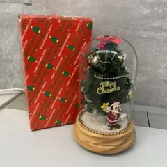 ディズニー ミッキーマウス ミニクリスマスツリー ガラスドーム付きスノードーム