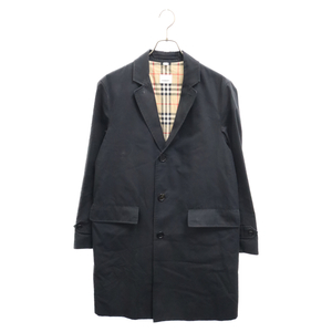 BURBERRY バーバリー Double Breasted 3B Long Jacket Coat ダブルブレステッド 3ボタン ロングジャケット コート ブラック 8014408