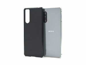 Xperia 5 II SO-52A/SOG02/A002SO ポリカボネート エクスペリア エクスペリア PC ハードケース カバー ブラック 黒色