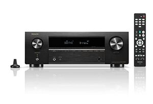 デノン Denon AVR-X580BT 5.2ch AVサラウンドレシーバー 8K Ultra HD、HDR10+、 eARC対応/ブラック AVR-X580BTK