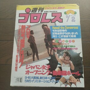 週刊プロレス昭和61年9月2日 160号