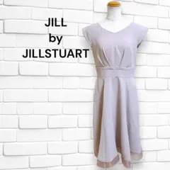 美品 JILLbyJILLSTUART シアヘムフレアドレス