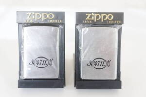 N°4711. Zippo ジッポー 2点セット オイルライター 0601252311