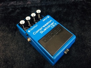 超目玉エフェクター即決品！！★BOSS Compression Sustainer CS-3！！★限定1台入荷！！