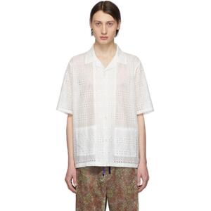 Needles/ニードルス 「Cabana shirt」 オープンレースカラーシャツ