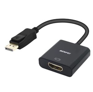 BENFEI 4K アクティブ DisplayPort-HDMIアダプター PC,ラップトップ,デスクトップ,タブレット 変換 HDMI コネクタ