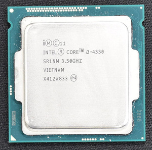 Intel Core i3-4330 (3.5GHz) SR1NM Socket 1150 (LGA1150) Haswell (動作確認済 中古品) (管:PCT0