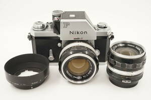 n-1●売り切り●Nikon F フォトミック FTN●NIKKOR-S Auto 35mm F2.8●NIKKOR-S Auto 50mm F1.4●ニコン シルバー ボディ●現状品●