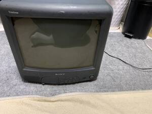 SONY Trinitron 14型ブラウン管テレビ 96年製 通電あり