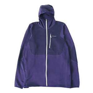 新品 patagonia パタゴニア ピトン ハイブリッド フーディー ジップアップ フリースパーカー 31810 紫 XXL メンズ