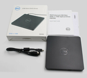 新品未開封 DELL　USB2.0外付DVDドライブ DVD-RW 8X