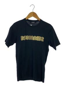 DSQUARED2◆Tシャツ/XS/コットン/BLK/S75GC0930