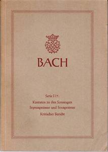 洋書/独文 新バッハ全集 批判校訂報告書I/7:七旬節、復活節前第8主日のカンタータBWV144,84,92,18,181,126 ベーレンライター