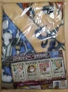 正規品 ワンピース NEW 手配書 フリース ナミ ブランケット ひざ掛け 新品 ONE PIECE NAMI fleece lap robe travelling rug blanket